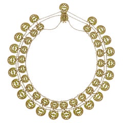 Louis Comfort Tiffany for Tiffany & Co. Enamel Necklace