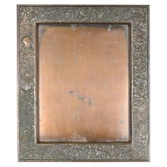 Louis Comfort Tiffany Furnaces Large Bronze Picture Frame, 1920s