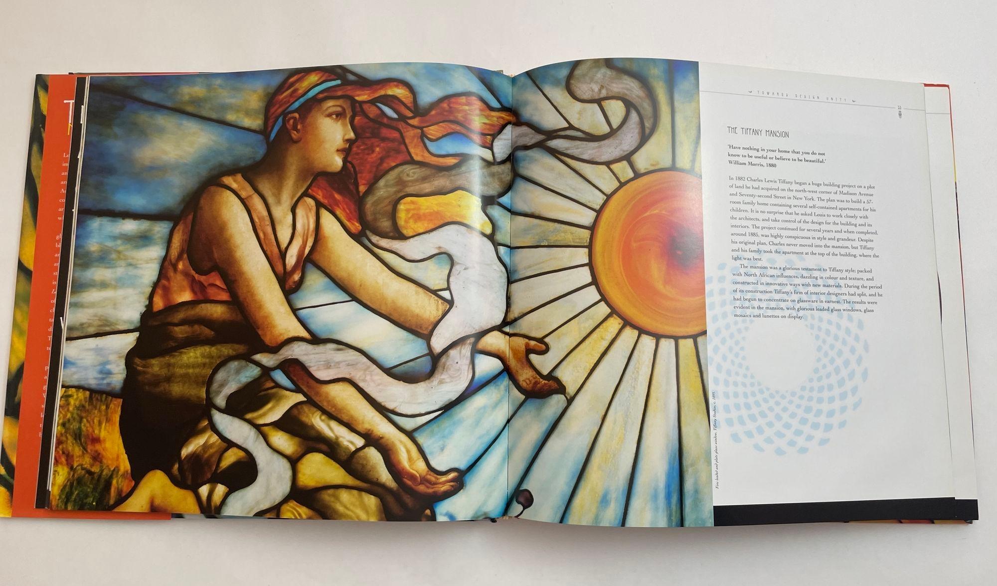 Louis Comfort Tiffany Masterworks Hardcover Book by Bedoyere D. E. La Camilla For Sale 3