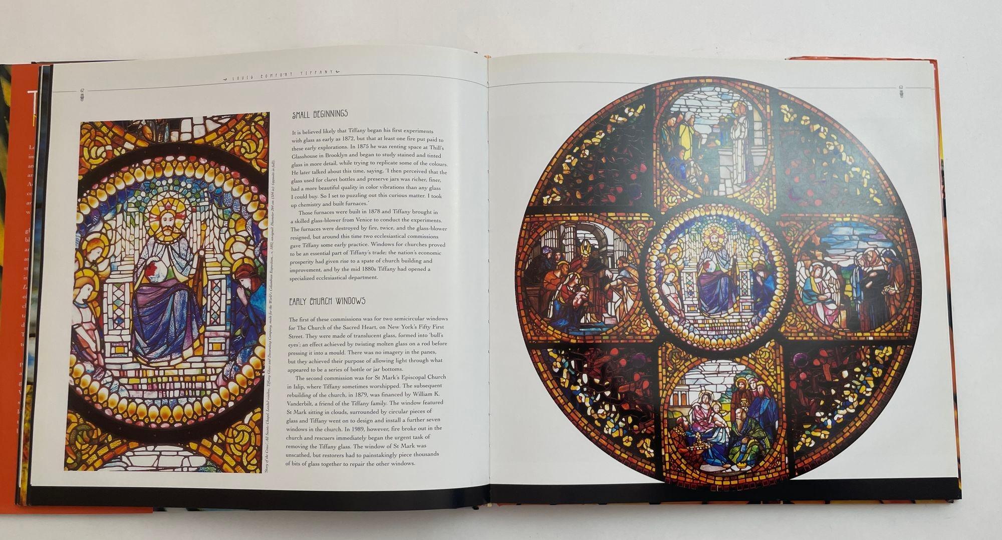 Louis Comfort Tiffany Masterworks Hardcover Book by Bedoyere D. E. La Camilla For Sale 4