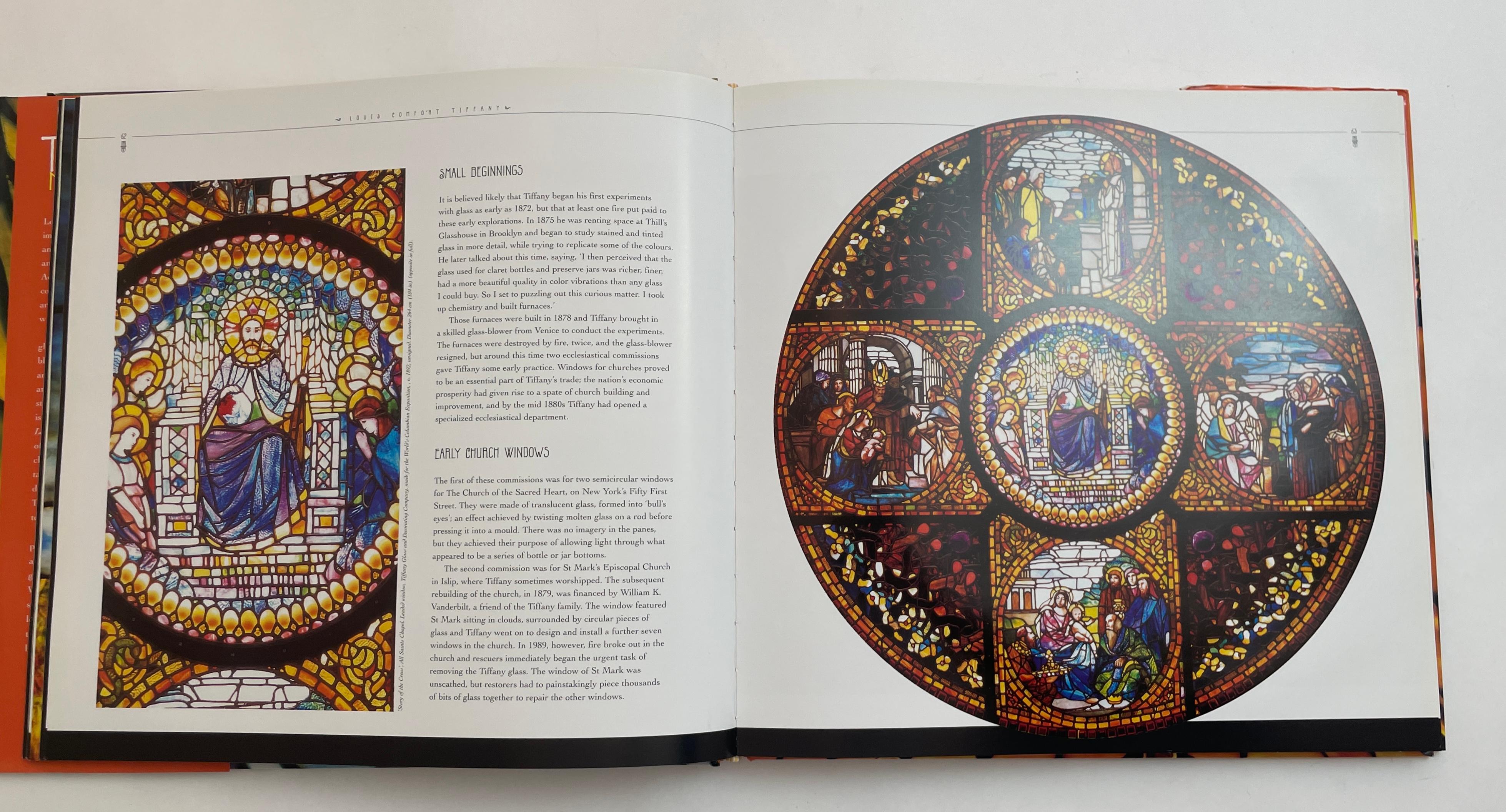 Louis Comfort Tiffany Masterworks Hardcover Book by Bedoyere D. E. La Camilla For Sale 6