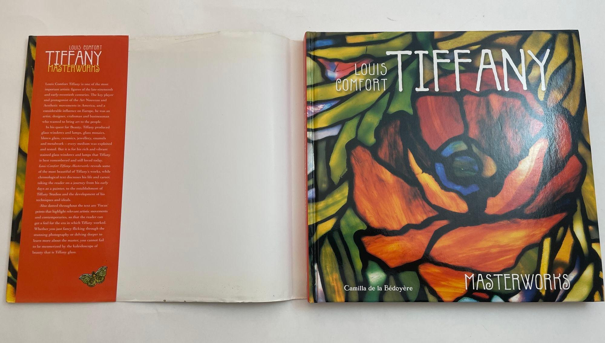 Louis Comfort Tiffany Masterworks Hardcover Book by Bedoyere D. E. La Camilla In Good Condition For Sale In North Hollywood, CA