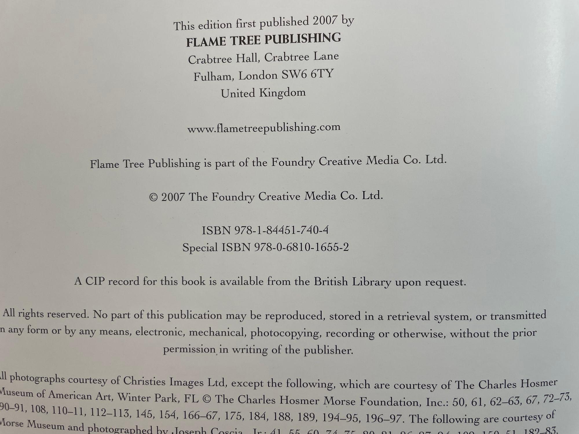 Louis Comfort Tiffany Masterworks Hardcover Book by Bedoyere D. E. La Camilla For Sale 1