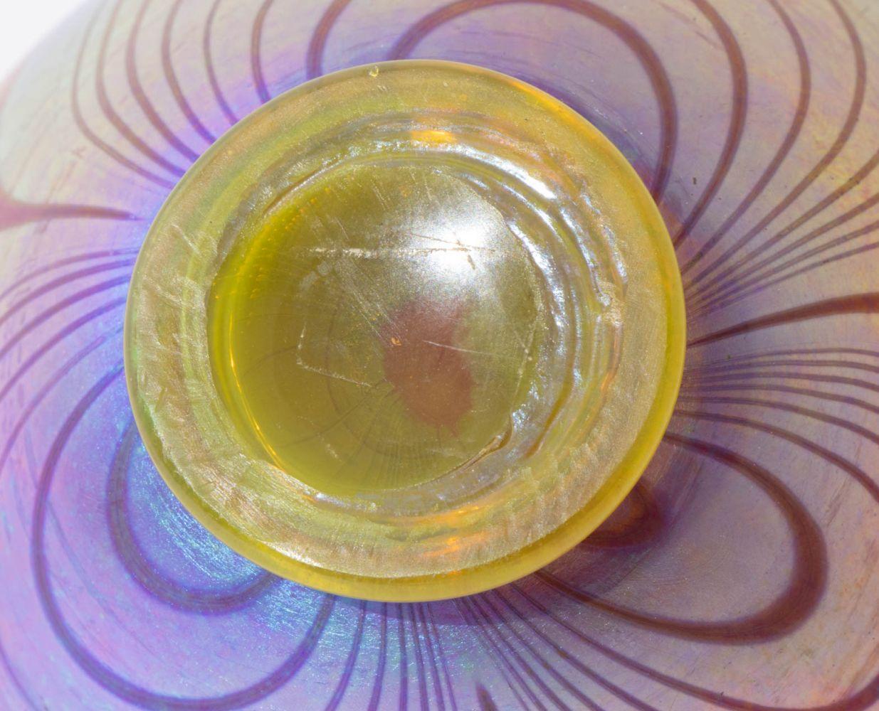 Louis Comfort Tiffany Red Favrile Glass Vase in vendita 3