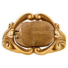 Louis Comfort Tiffany Scarab Ring