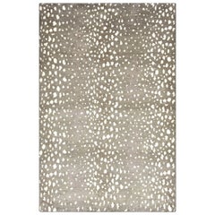 Louis, Contemporary Modern Hand Knotted Area Rug, Sand