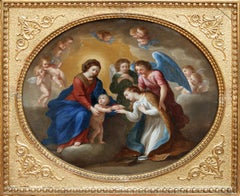 Louis Cousin, (1606 – 1667) Matrimonio mistico di Santa Caterina