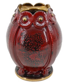 Vaso in gres Art Deco di Louis Dage, 1920