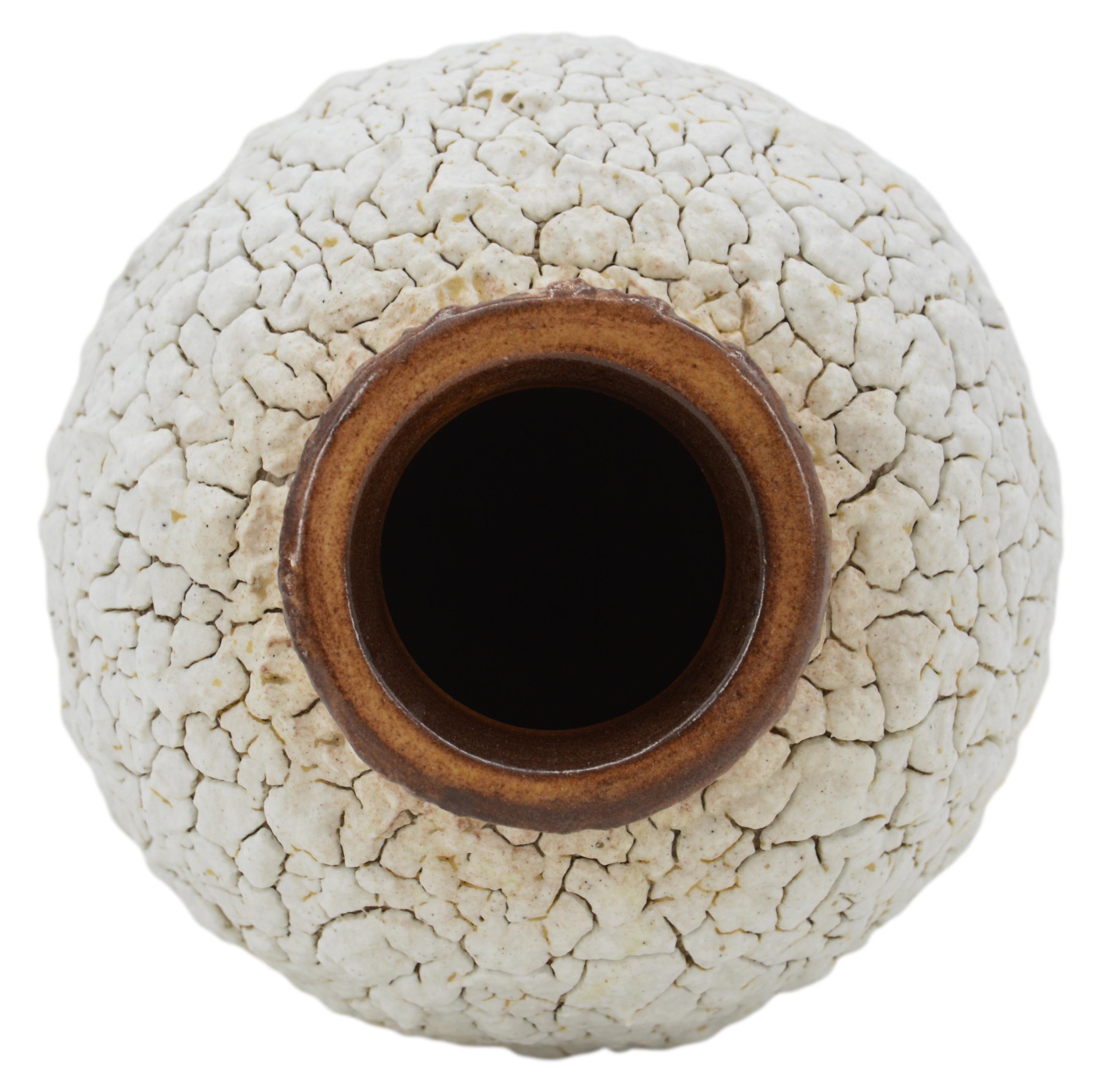 Louis Dage French Art Deco Stoneware Vase, 1920 For Sale 2