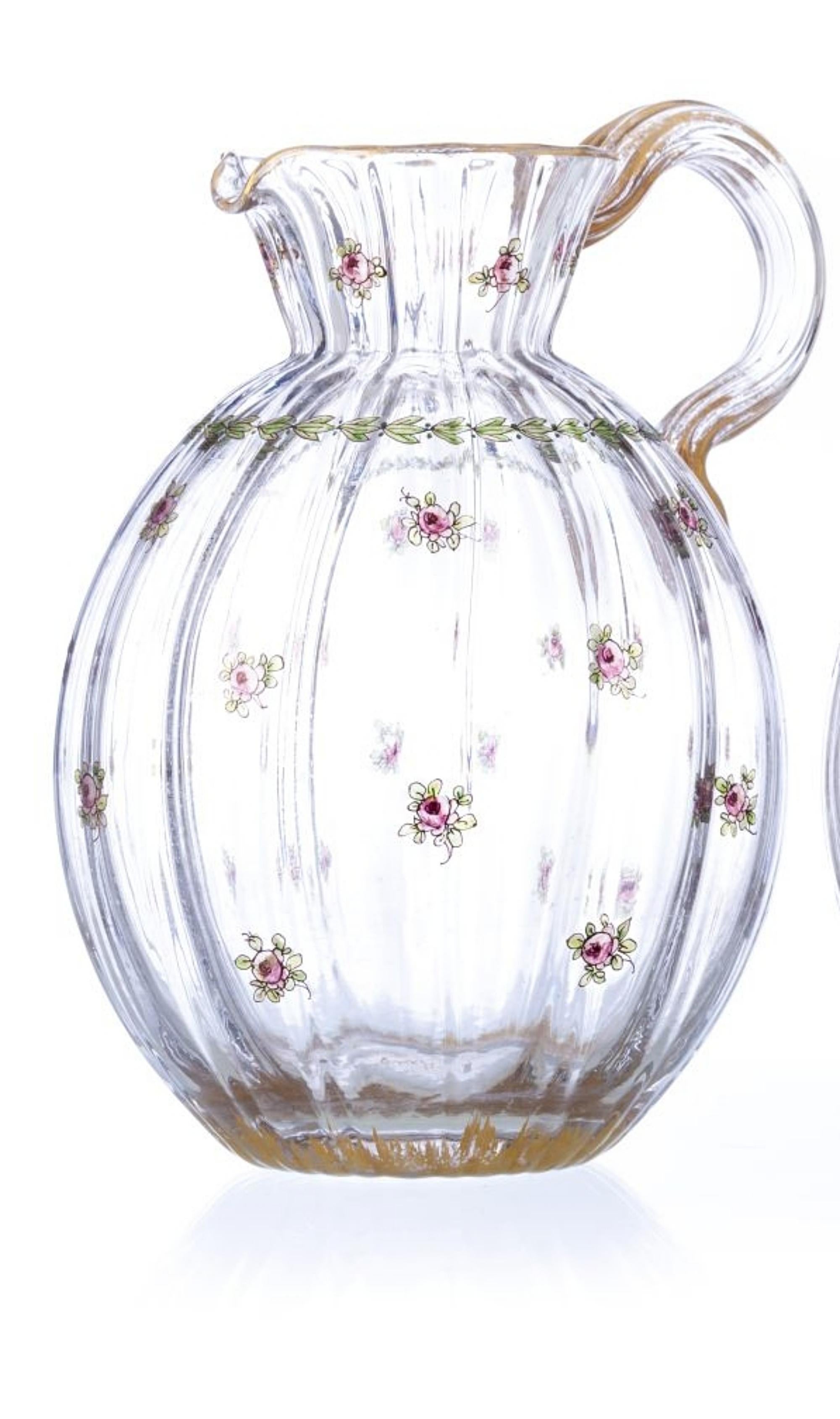 Louis Damon Pareja de tazas Art Decó francés, circa 1900 en Bueno estado para la venta en Madrid, ES