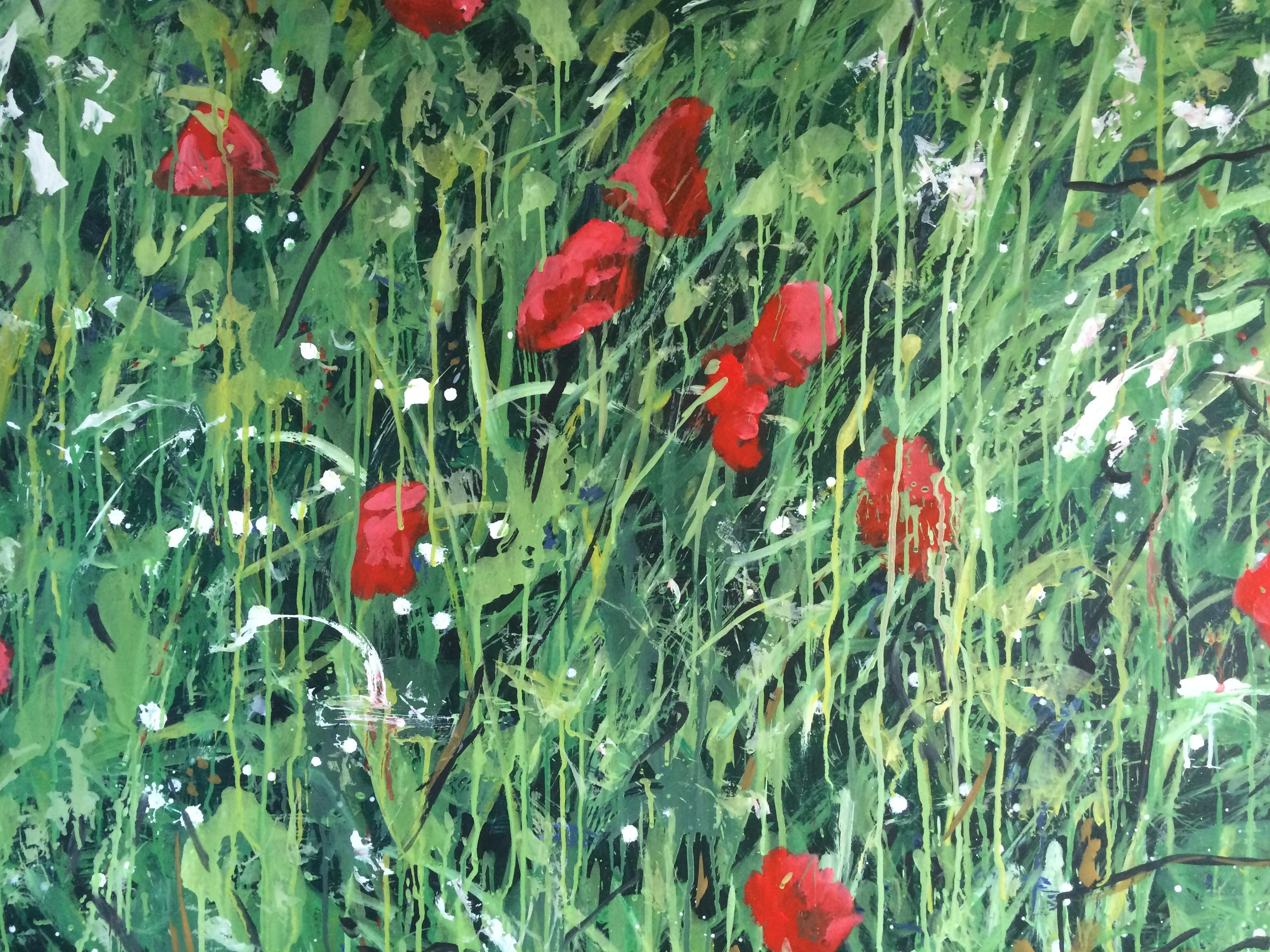 Coquelicots - Painting by Louis Danicher