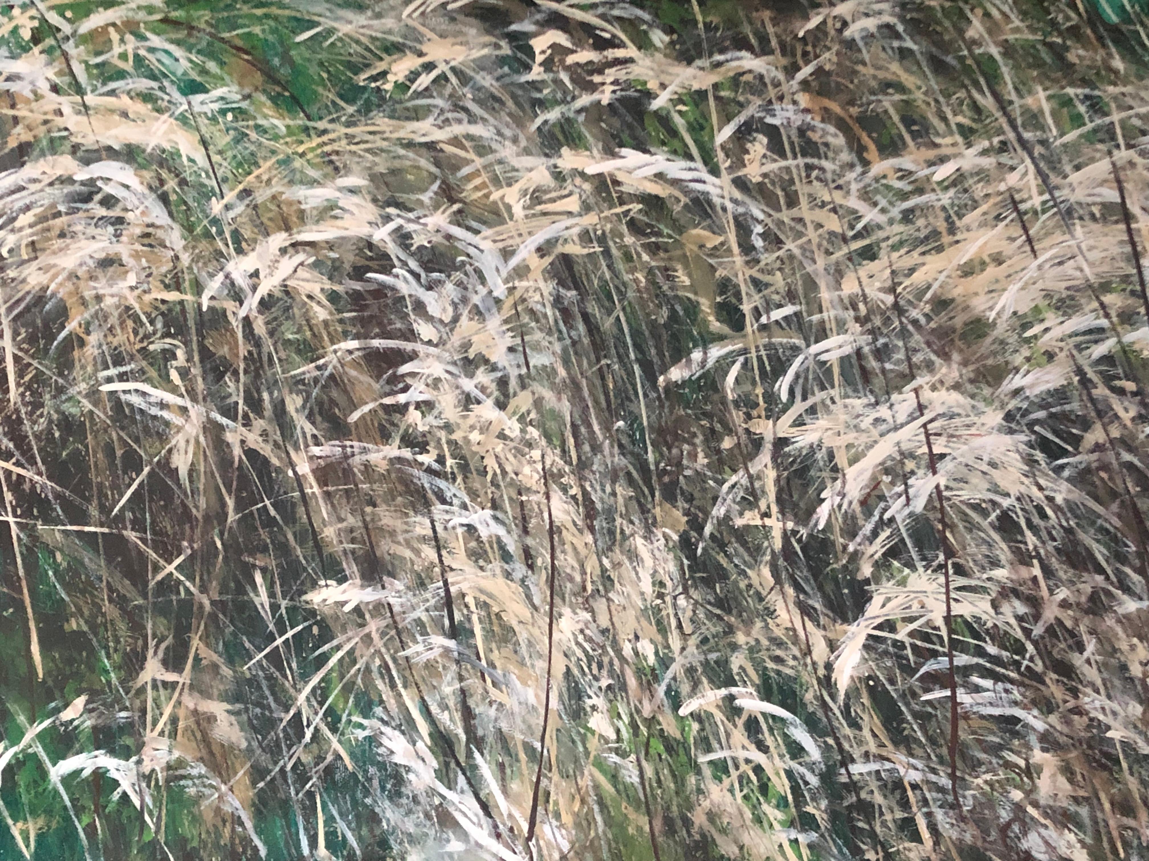 Louis Danicher Landscape Painting - Les hautes herbes