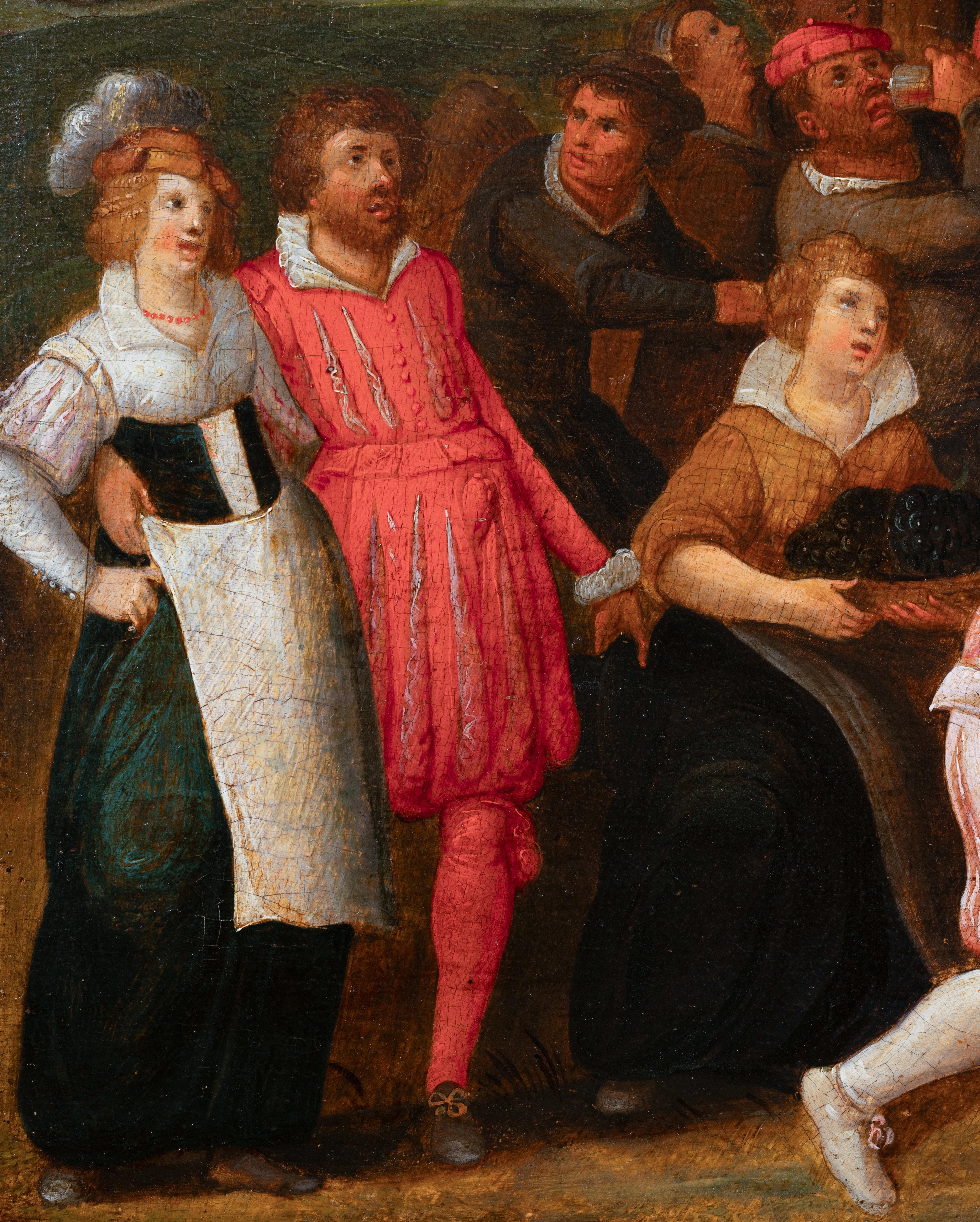 Allégorie de l'automne avec Bacchus, Studio de Louis De C.C., 17e s. Anvers en vente 1