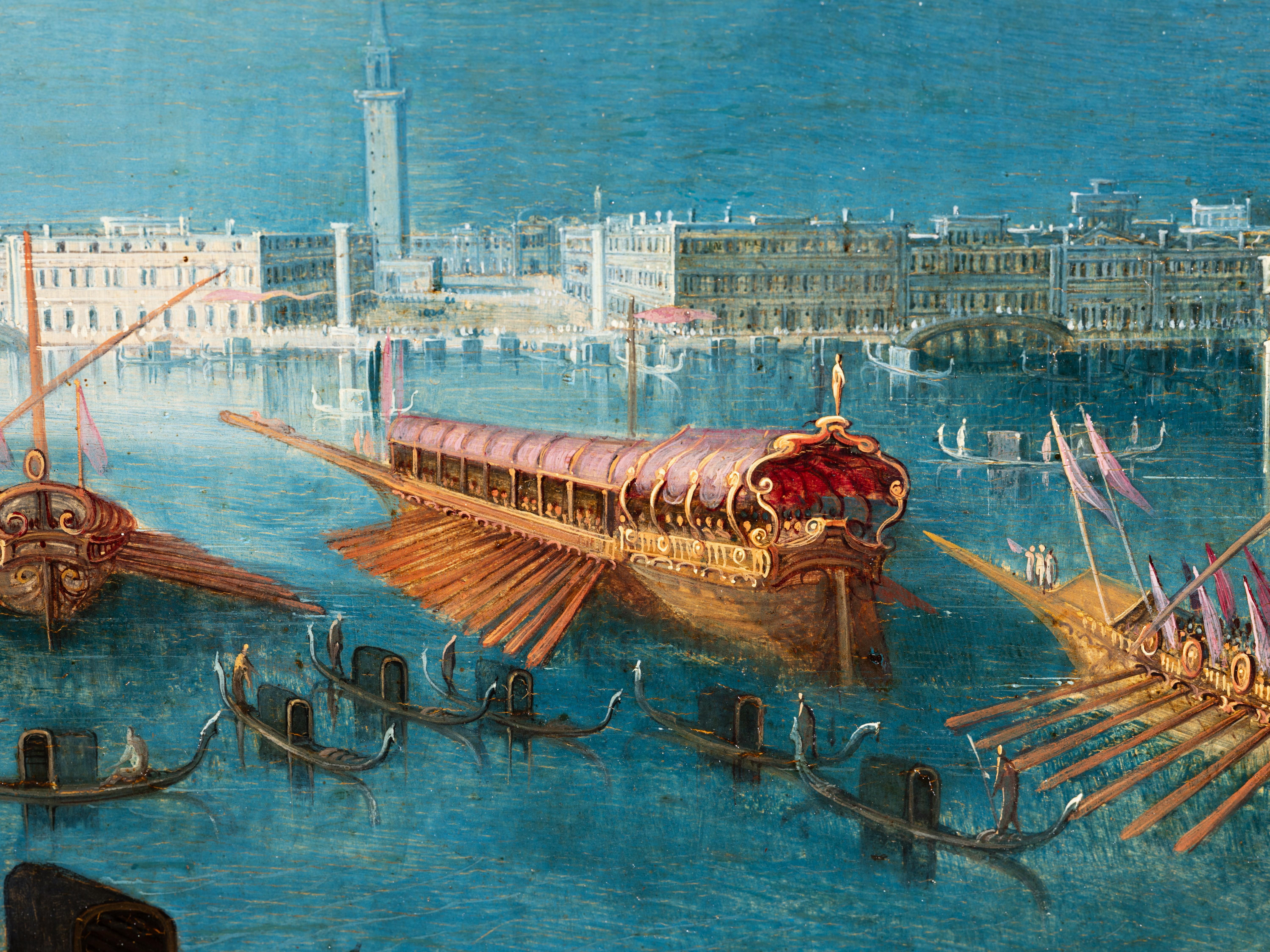 Ascension day in Venice by Louis de Caullery (1582-1621) 17th c. Flemish school For Sale 2