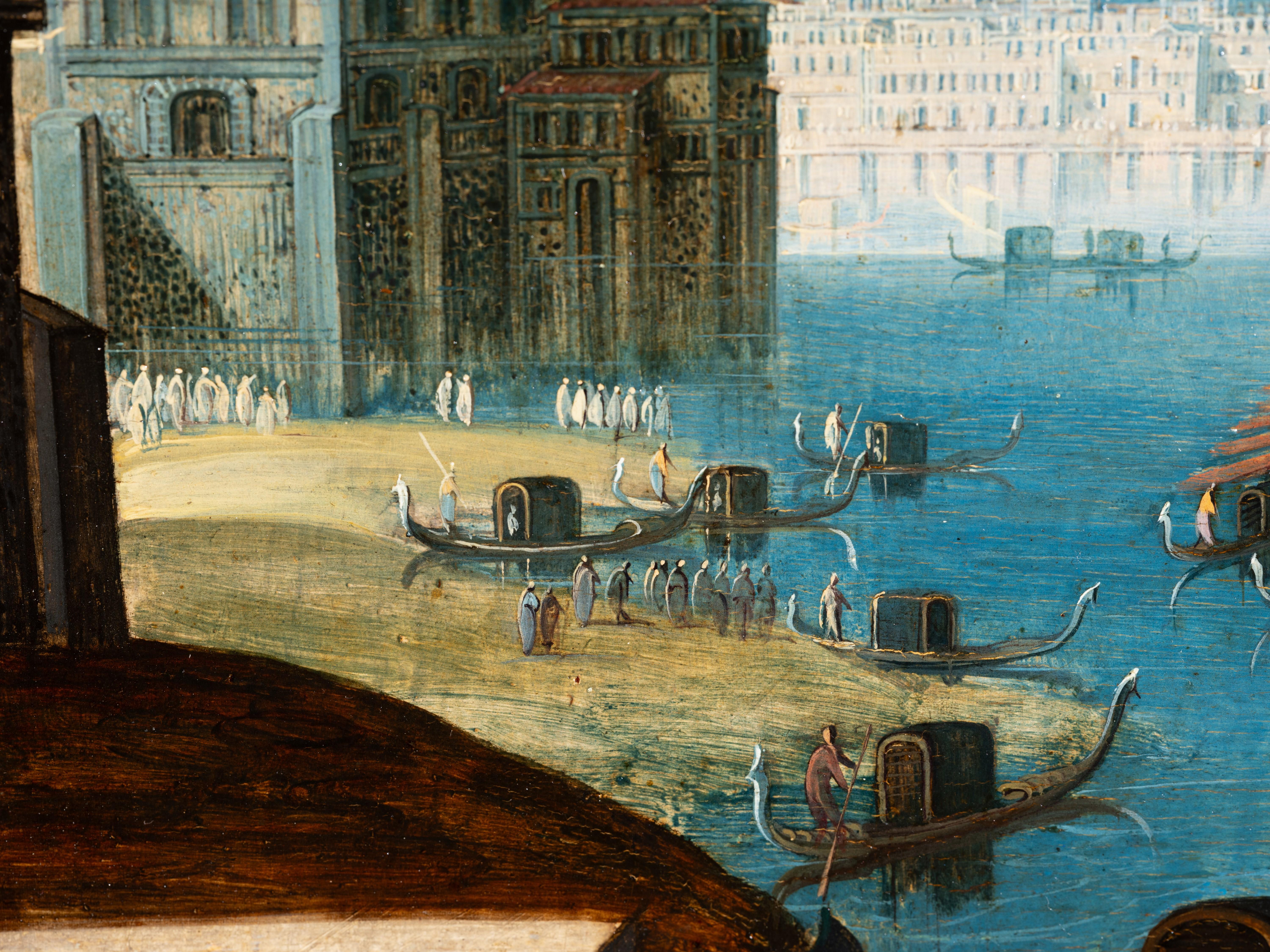 Ascension day in Venice by Louis de Caullery (1582-1621) 17th c. Flemish school For Sale 4