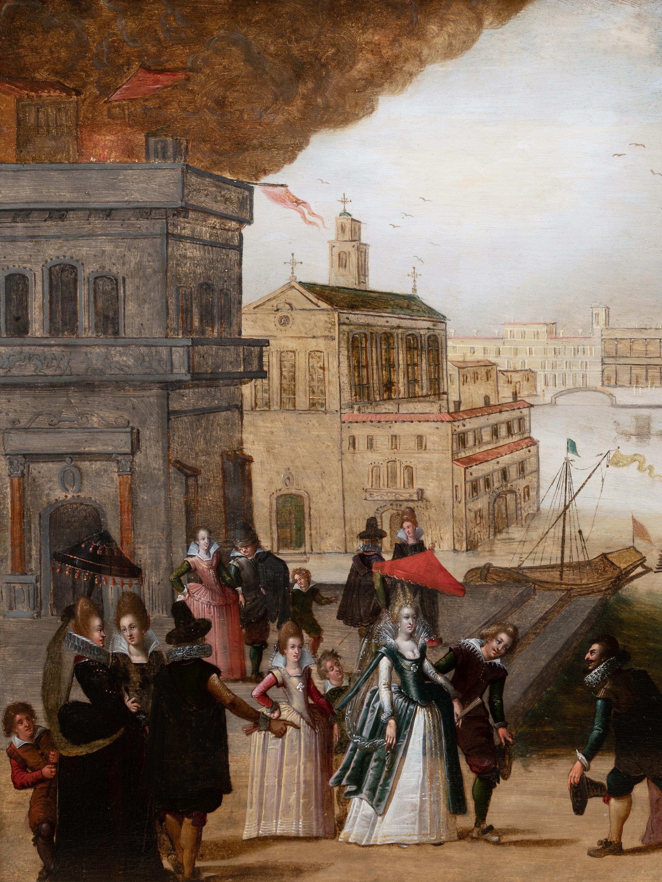 Ascension Day in Venice, Louis de Caullery (1582-1621), Flemish 17th century For Sale 1