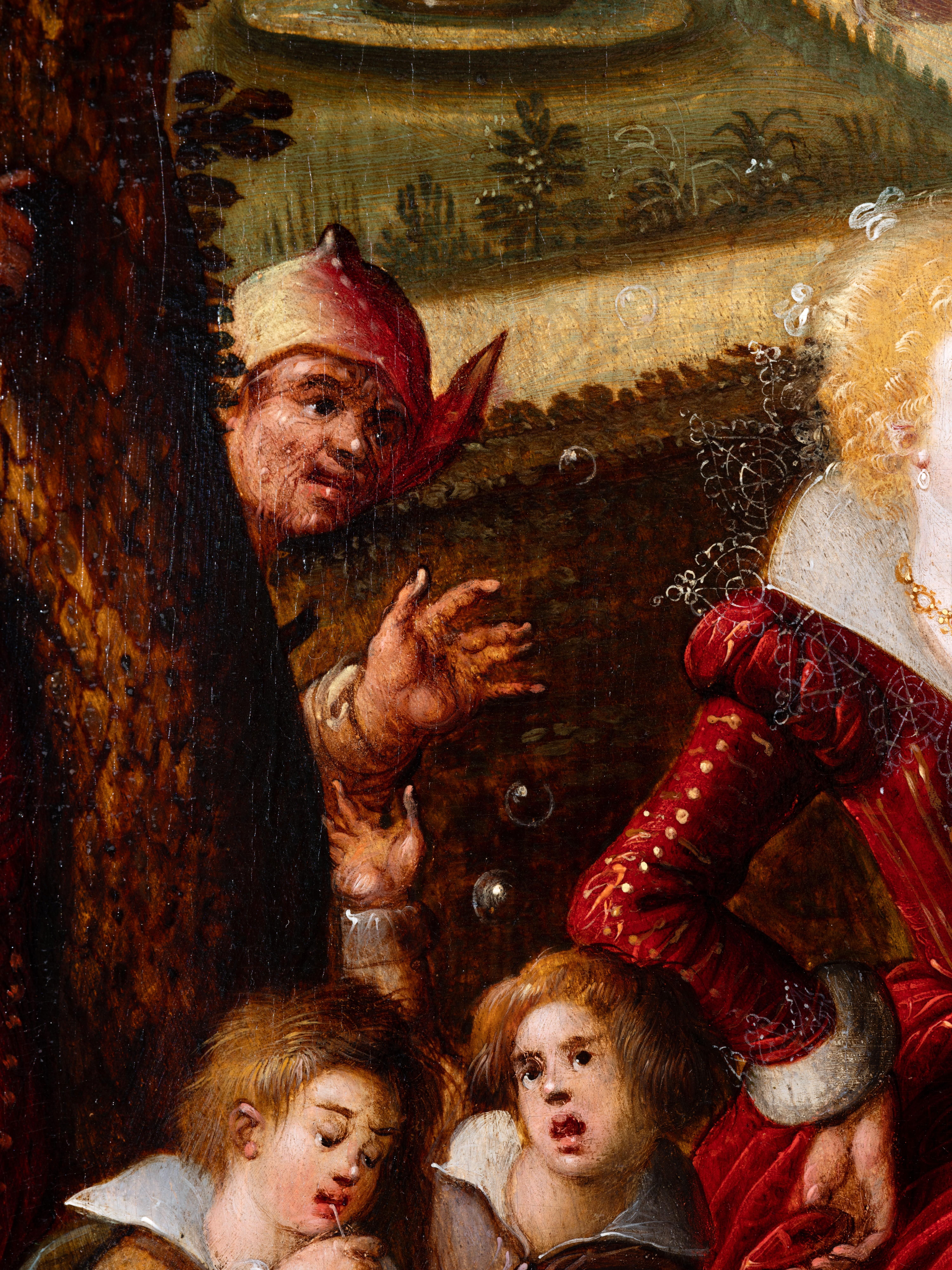 Feast in the Garden of Love, Antwerpen, 17. Jahrhundert, Louis de Caullery im Angebot 4