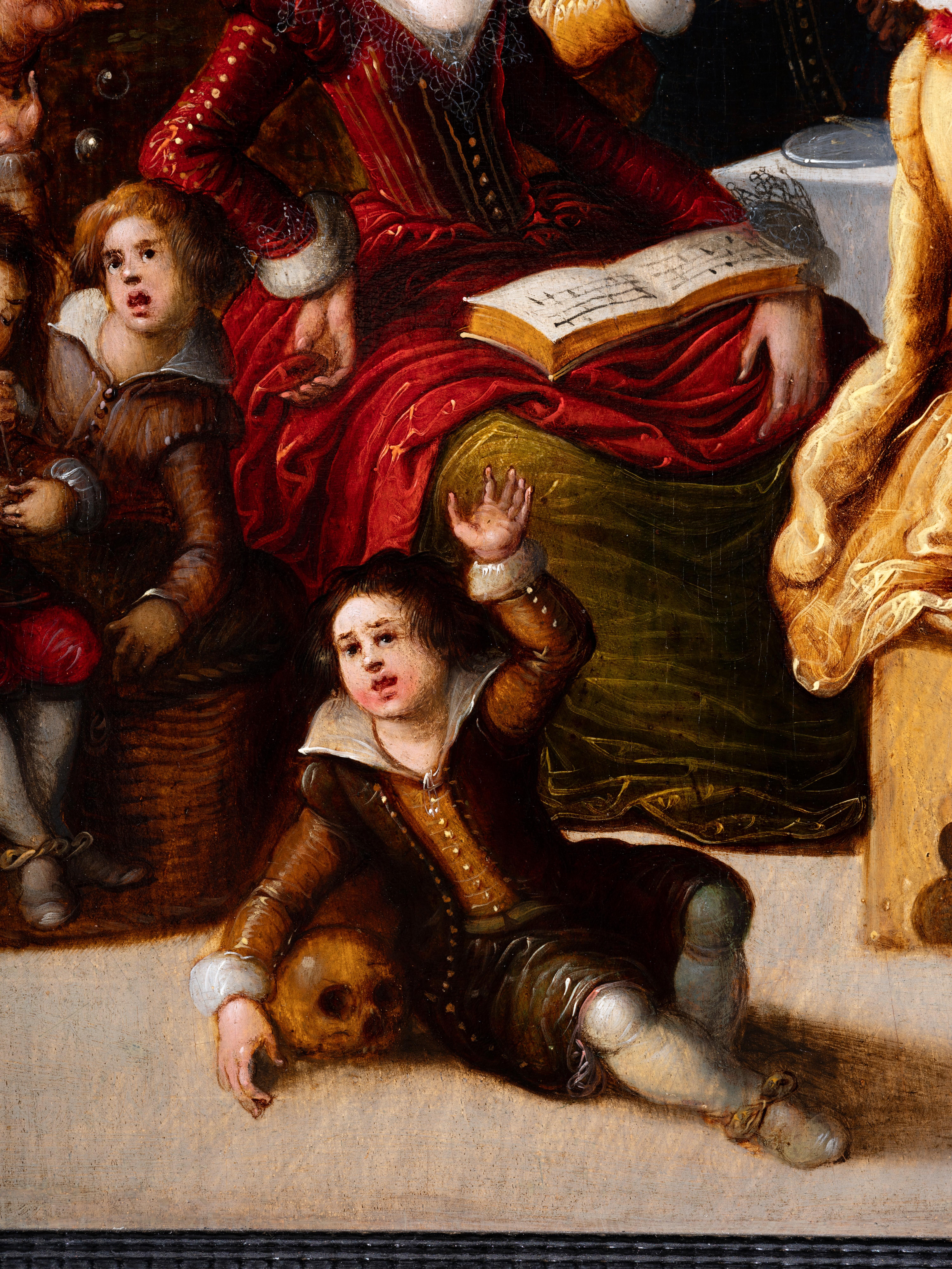 Feast in the Garden of Love, Antwerpen, 17. Jahrhundert, Louis de Caullery im Angebot 5
