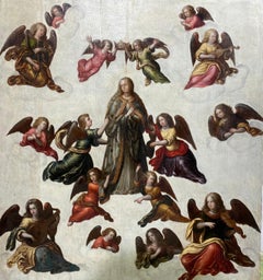 Virgin and angels