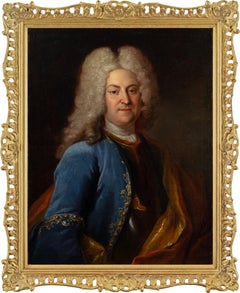 Louis De Silvestre, portrait du baron Pierre De Gaultier