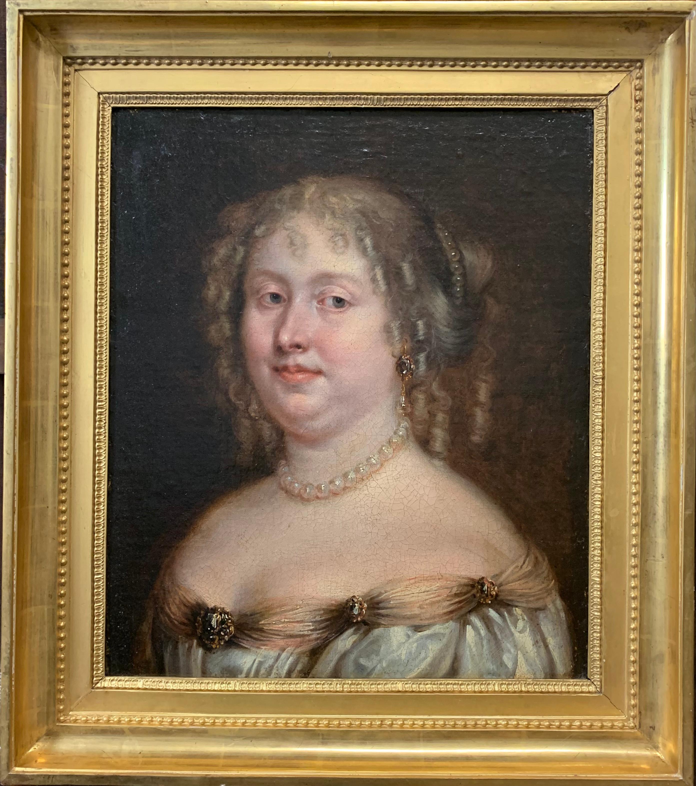  Louis Elle (Ferdinand) Portrait Painting - Portrait of a Lady . Louis Ferdinand Elle the Younger. ( Paris, 1612-1689), attrib