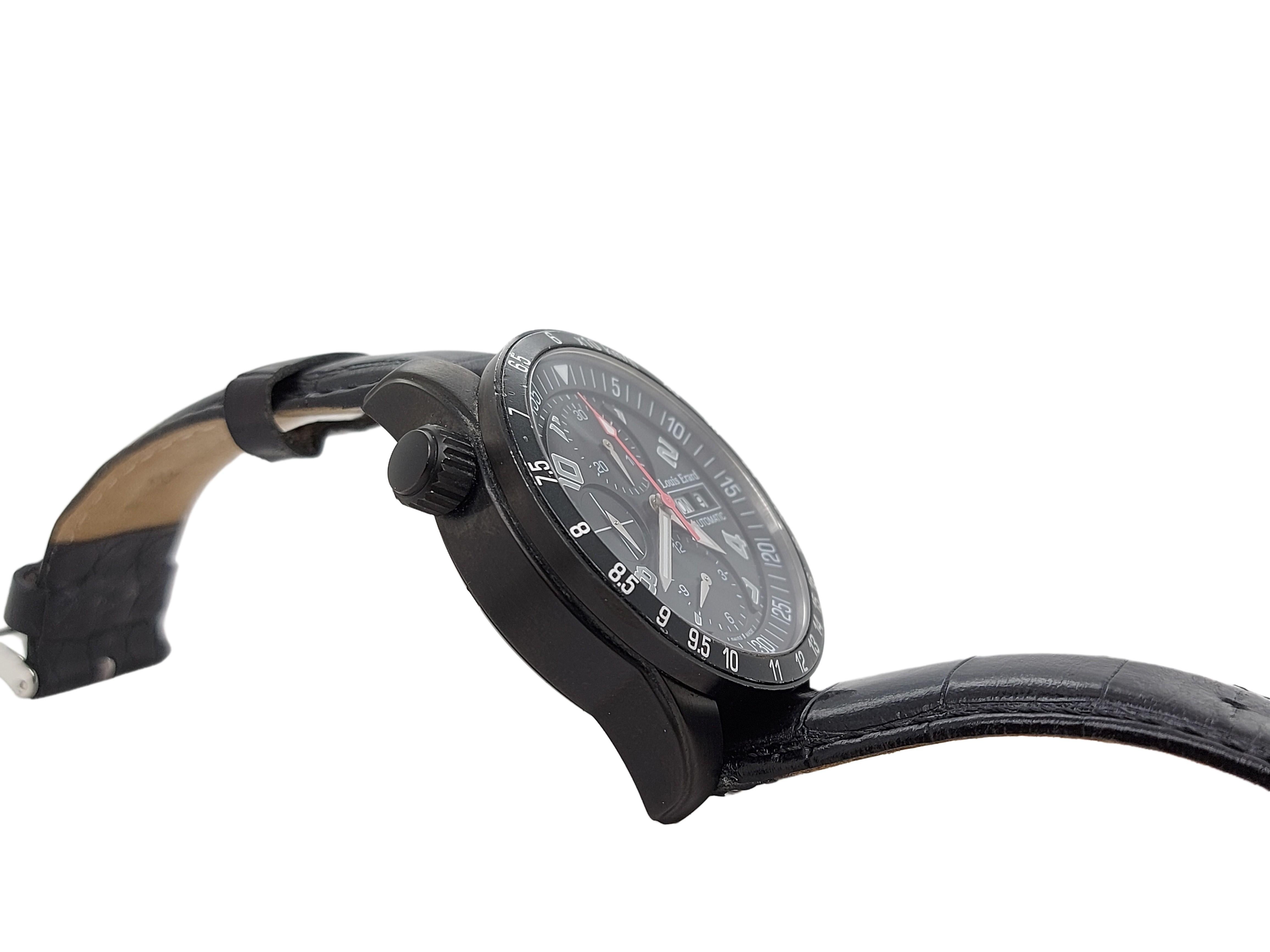 Montre-bracelet automatique Louis Erard Diamètre Fonctions Chrono en vente 6