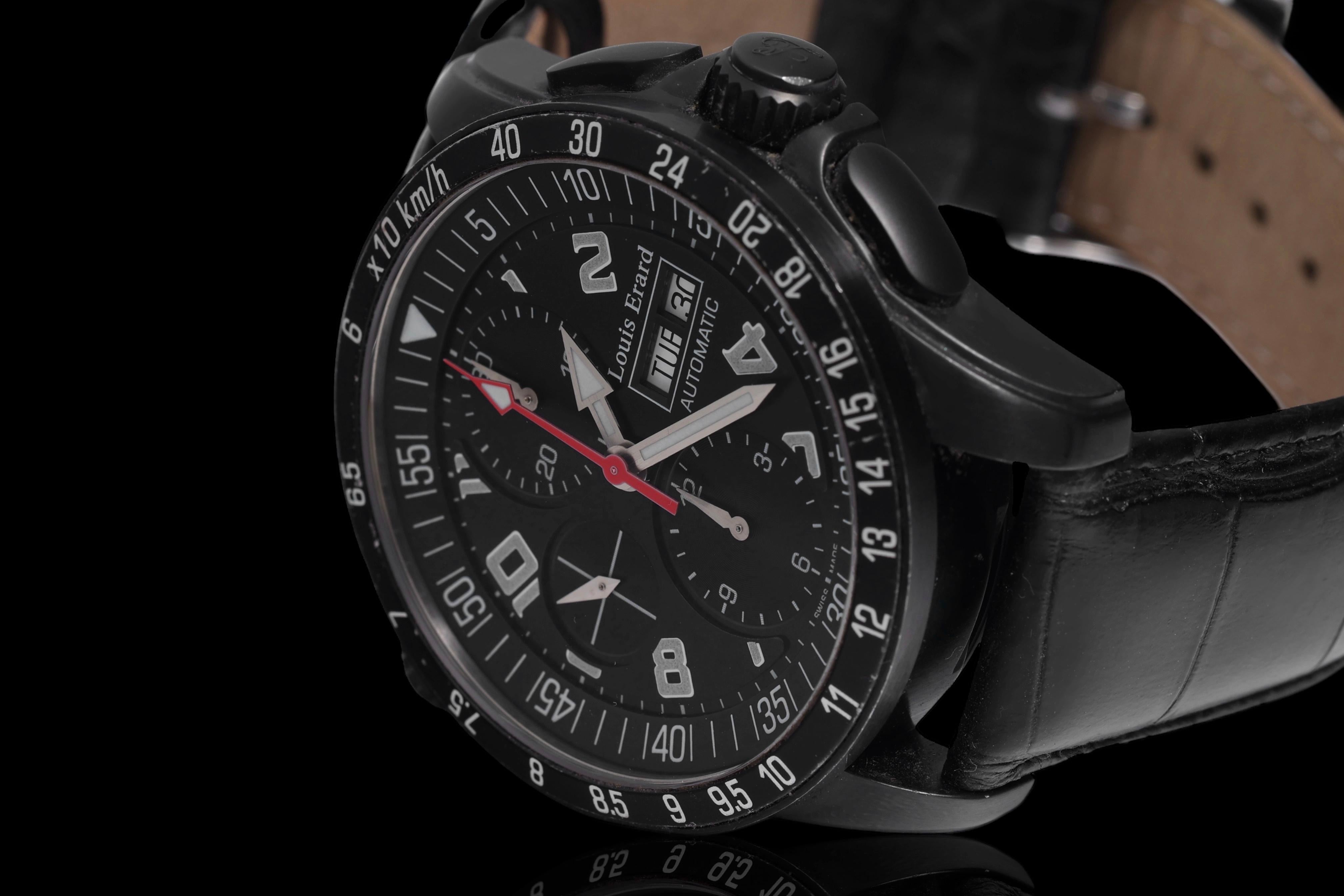Louis Erard Automatik-Armbanduhr Durchmesser Chronofunktionen im Angebot 1