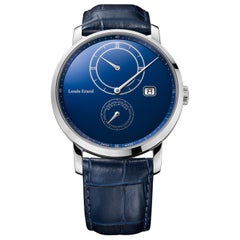 Louis Erard Excellence 86236AA25.BDC555, Blue Dial, Certified and Warranty