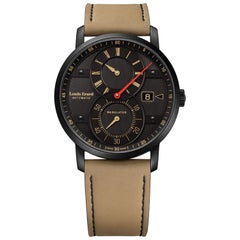 Louis Erard Excellence Regulator 86236NN12.BVDN17, schwarzes Zifferblatt, zertifiziert