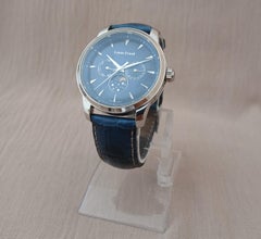 Reloj para caballero Louis Erard Héritage Moonphase Esfera Azul