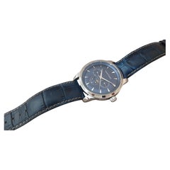 Louis Erard Héritage Moonphase Blue Dial Mens Watch