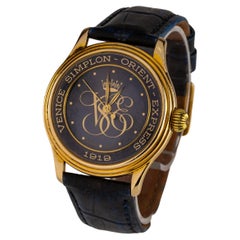 Louis Erard Venice-Simpon Orient Express Orologio automatico da uomo 1919