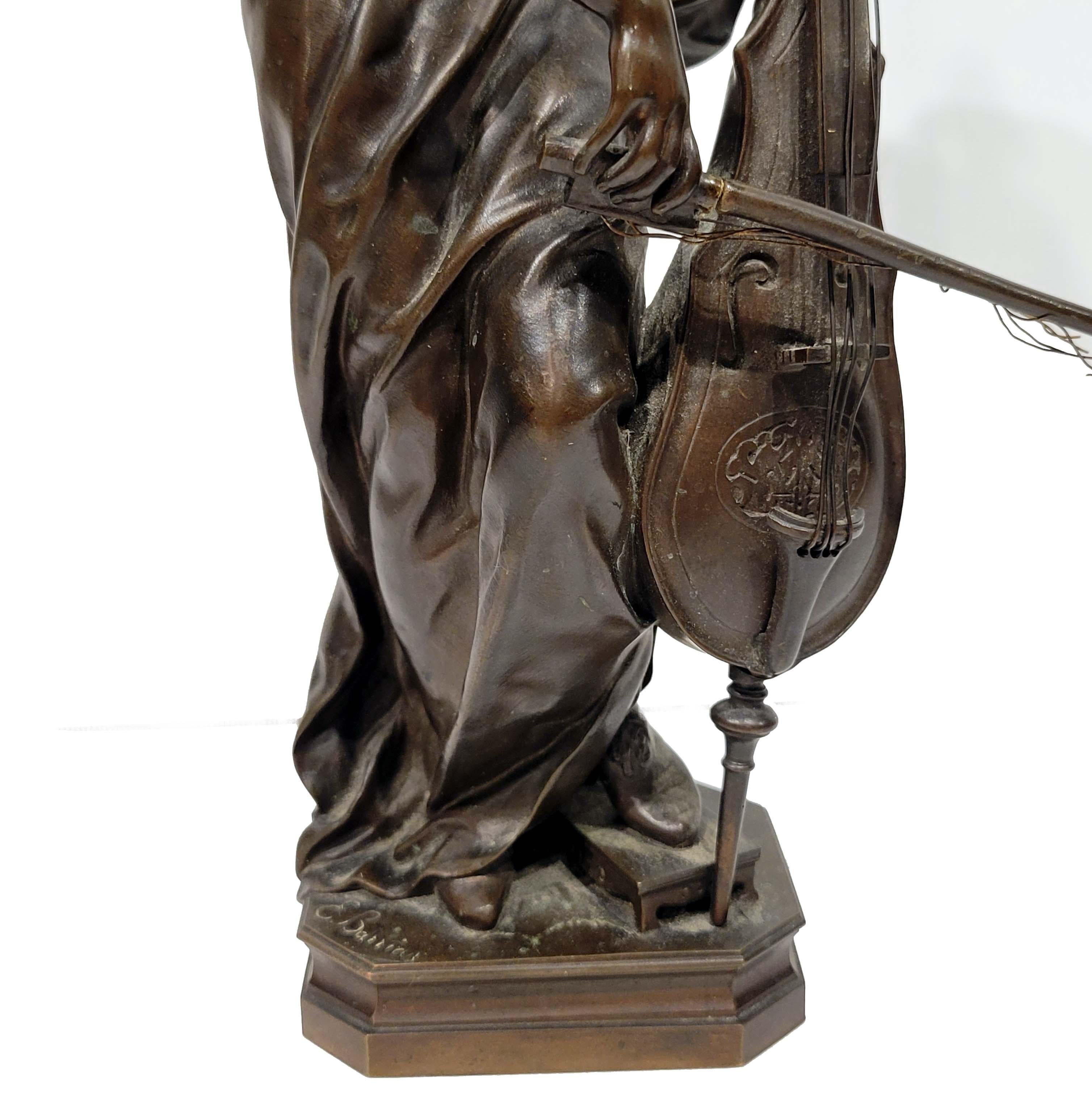 Louis-Ernest Barrias Bronze Sculpture 