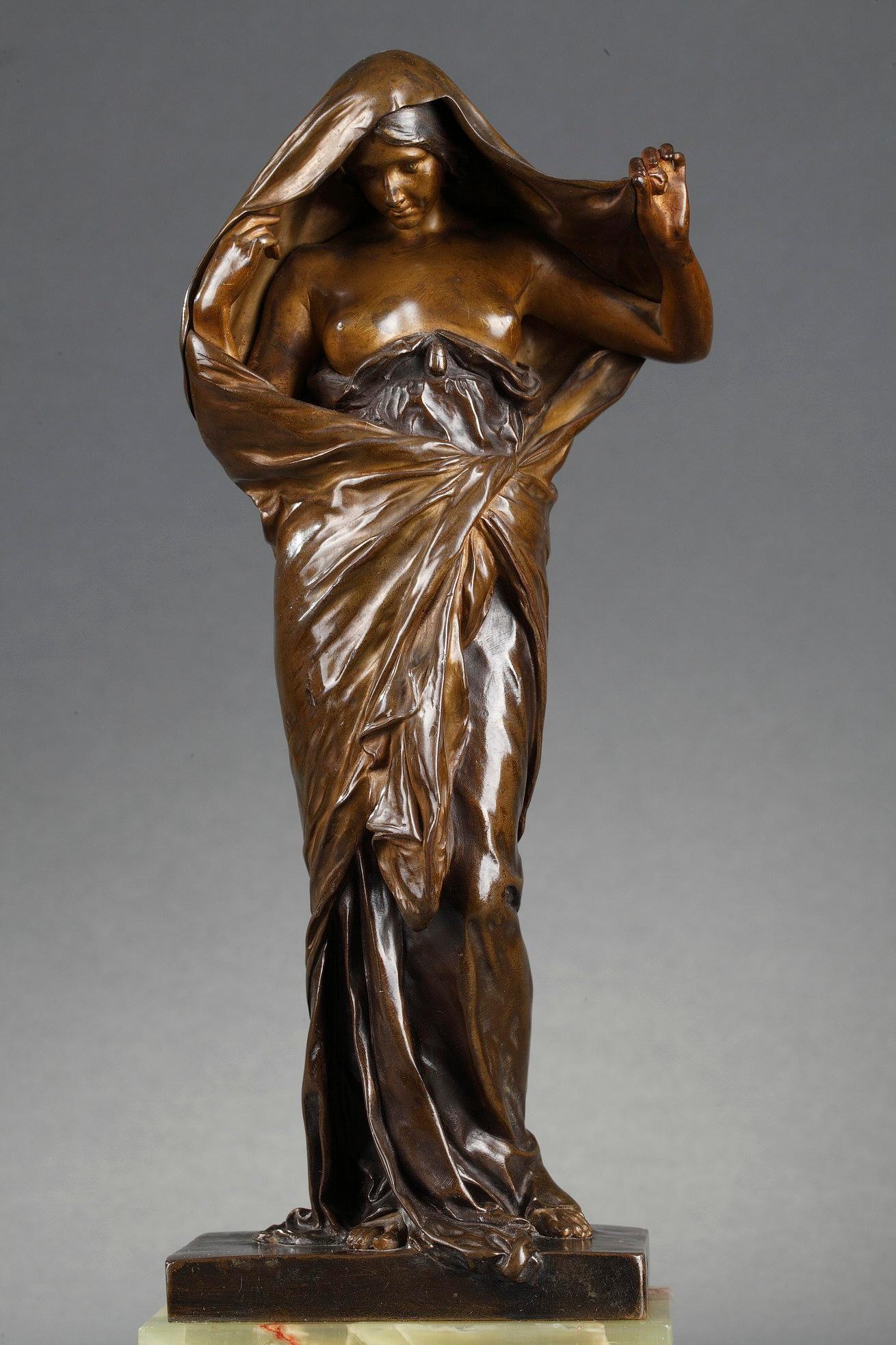 Descubrimiento de la naturaleza frente a la Ciencia - Sculpture de Louis Ernest Barrias