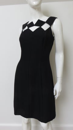 Louis Estevez 1960s Geometric Cut out Dress