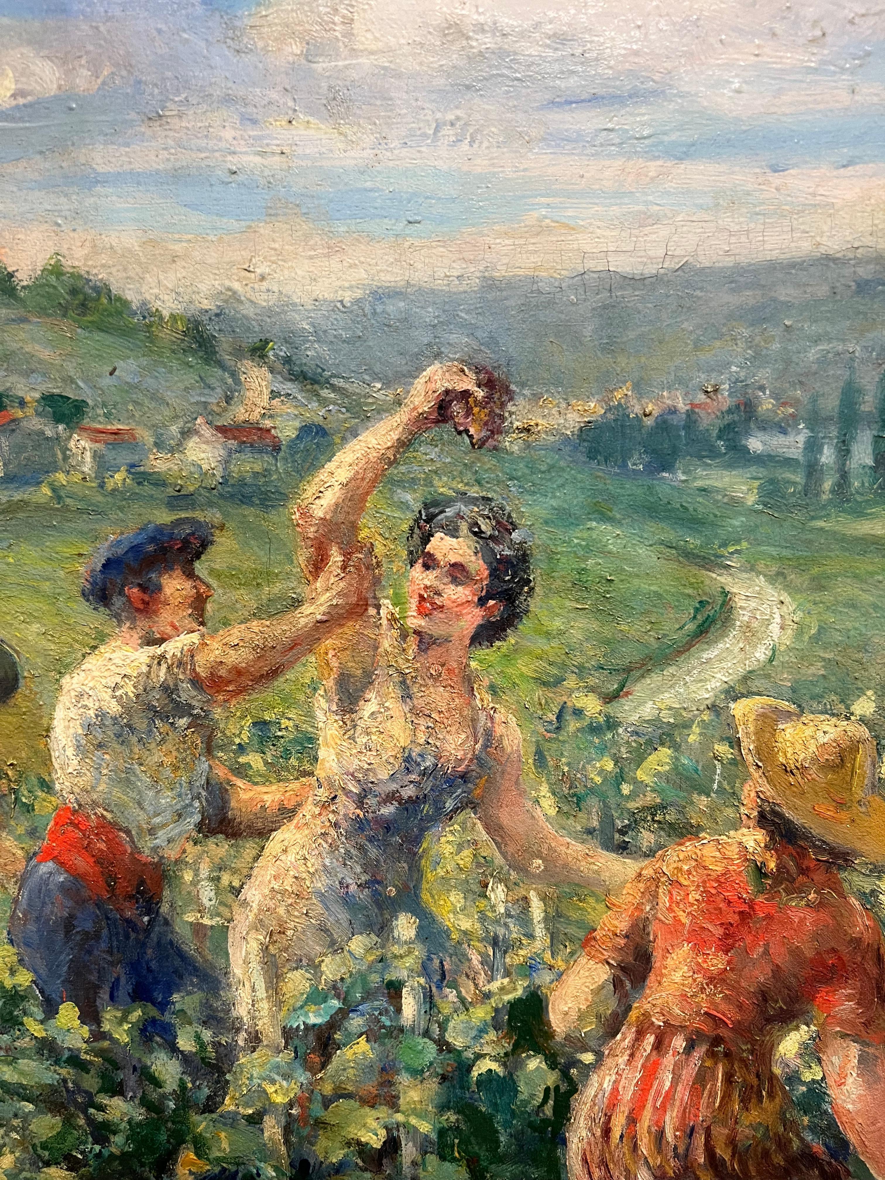 The Harvest
by Louis Faille (French 1878-1964
signed oil on canvas, framed
framed: 32.5 x 40 inches
canvas : 22 x 31 inches
Provenance: private collection, Paris
Condition: very good condition

For more any more information please do contact us with