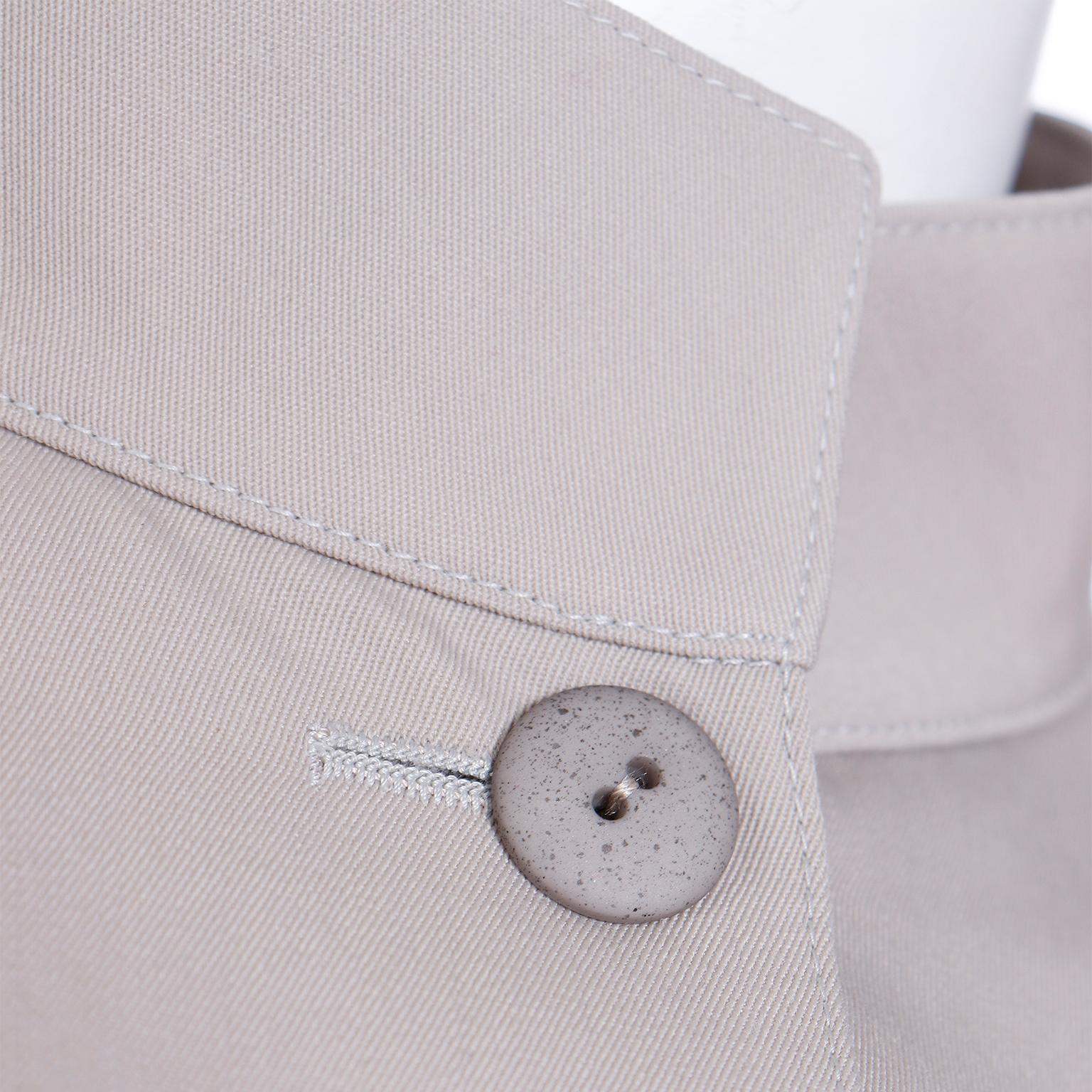 Louis Feraud 2 Piece Tan Jacket & Wrap Skirt Suit For Sale 4