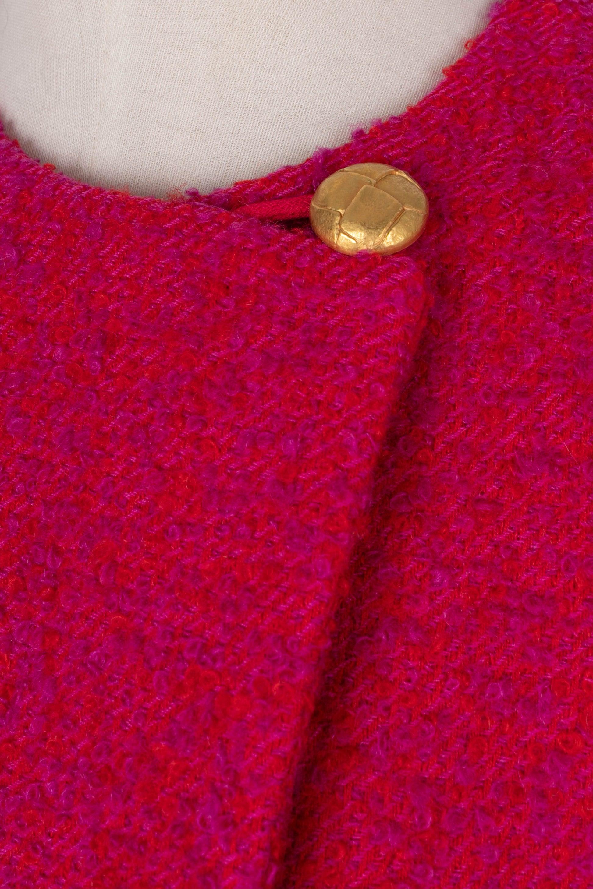 Louis Feraud Blended Mohair and Wool Coat For Sale 1