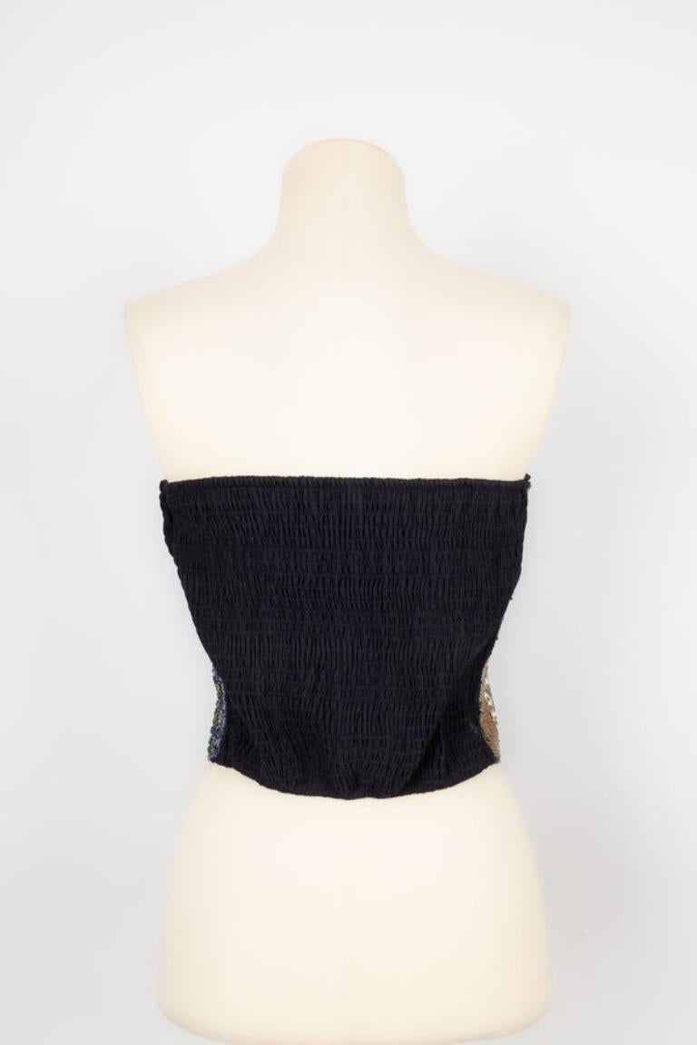 Louis Feraud Bustier-Oberteil (Schwarz) im Angebot