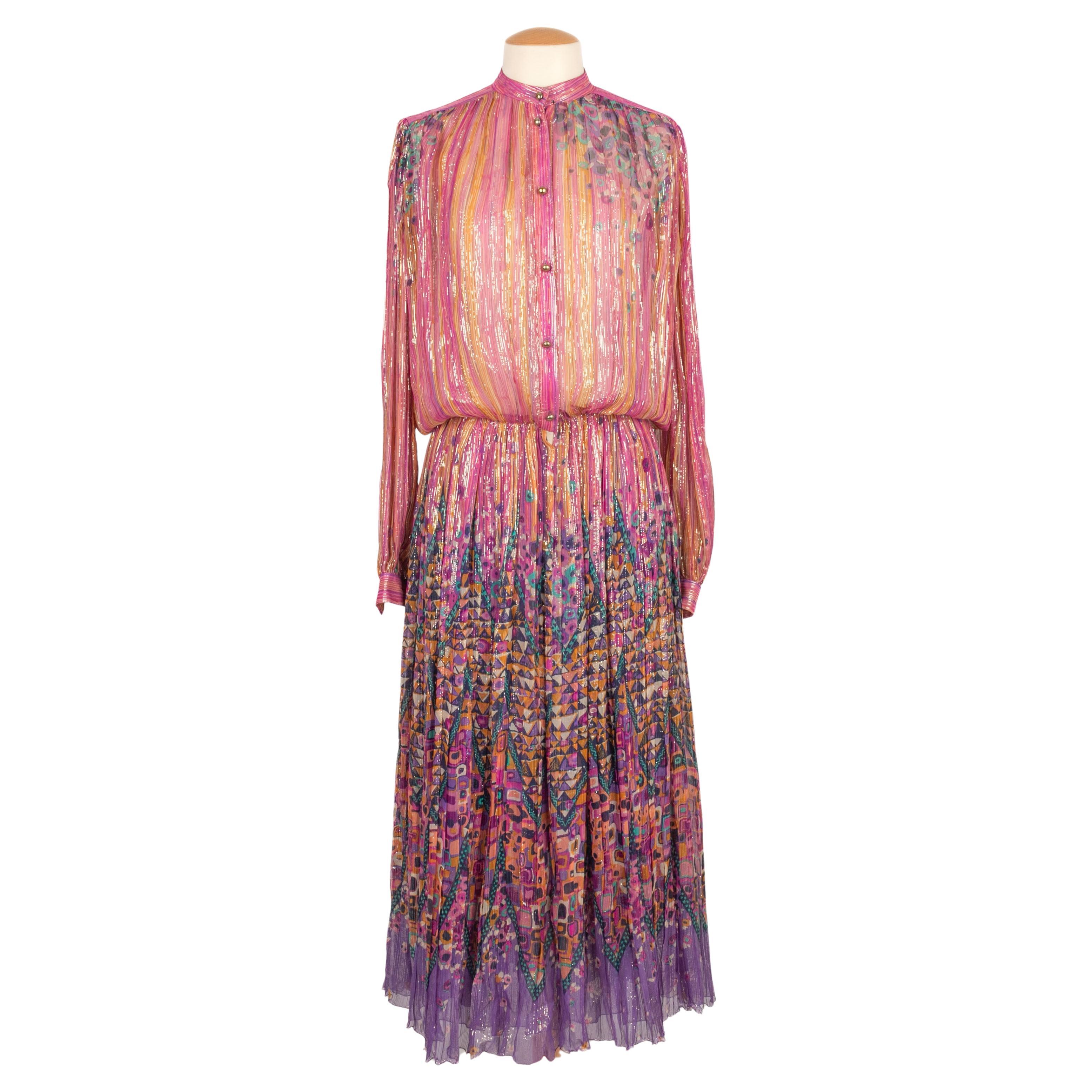 Louis Feraud dress 1980s For Sale