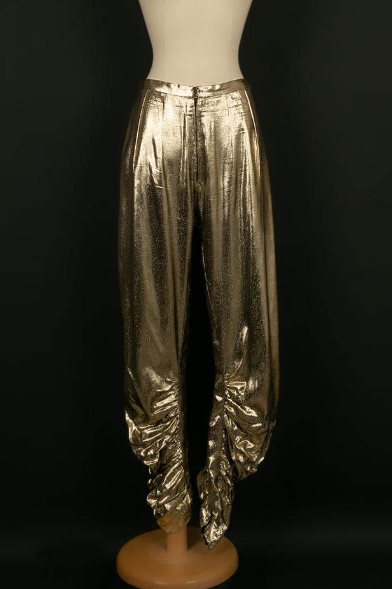 Louis Féraud Robe et pantalon Haute Couture Automne 1982/83 en vente 6