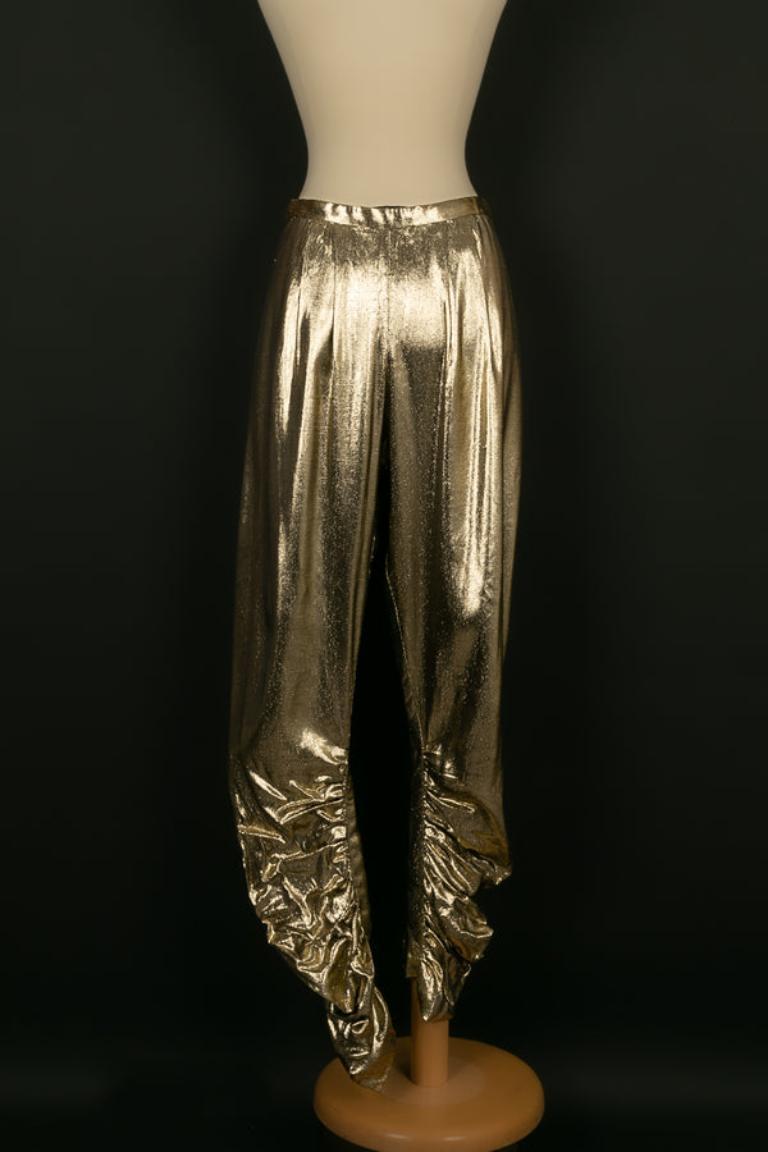 Louis Féraud Dress and Pants Haute Couture Fall, 1982/83 4