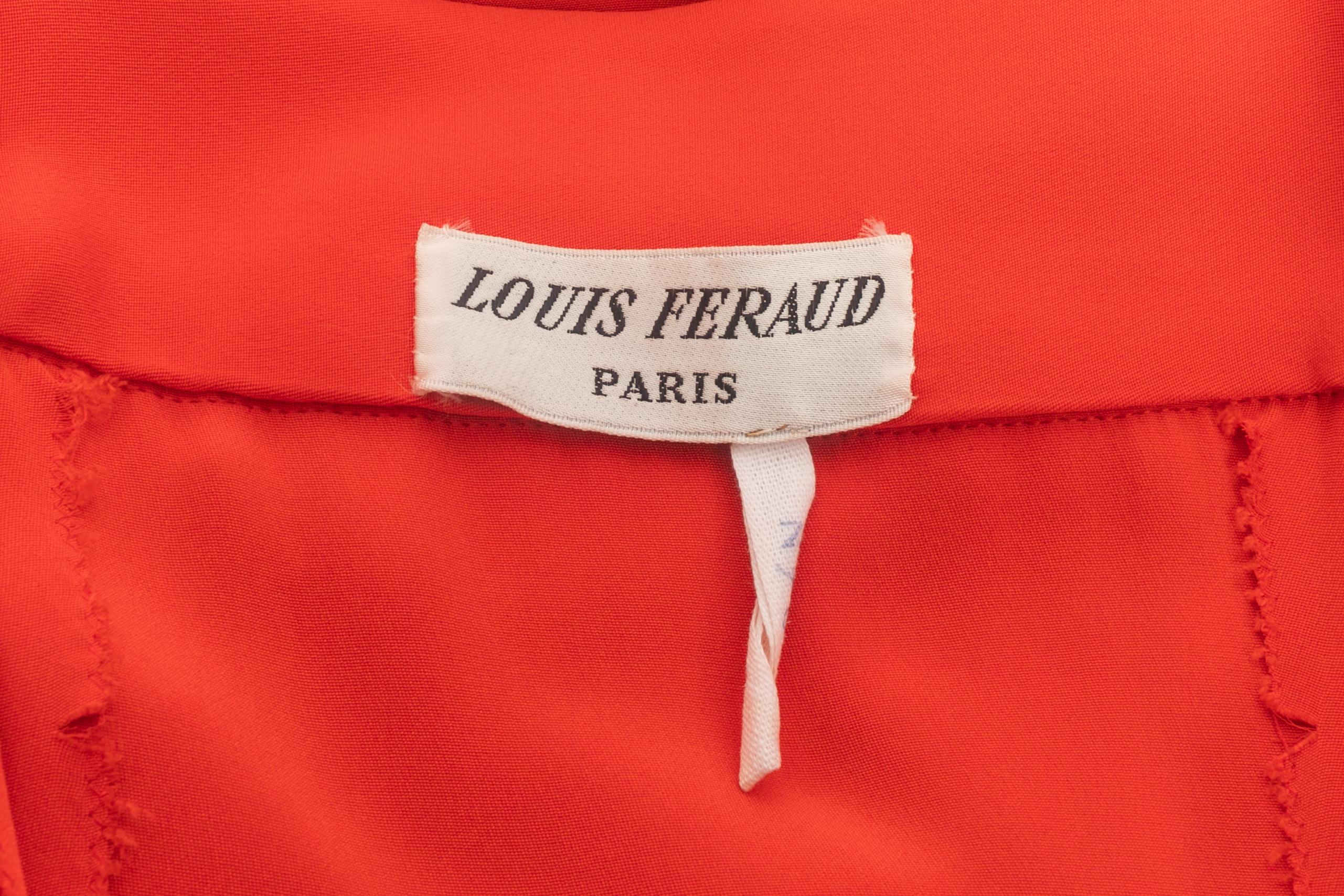 Robe 'Butterfly' de Louis Feraud Haute Couture Printemps-Eté 1986 en vente 6