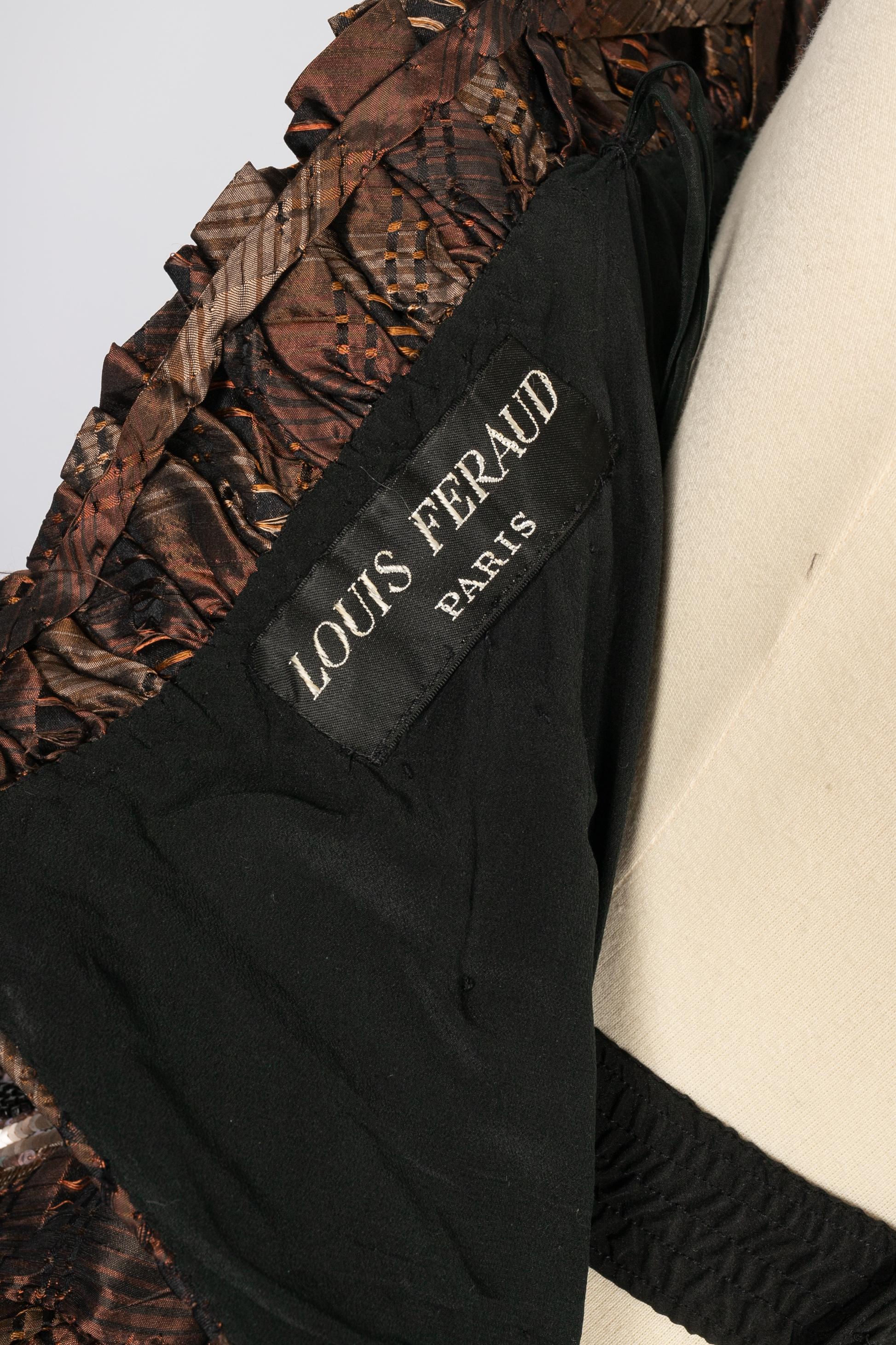 Louis Feraud dress Haute Couture For Sale 5