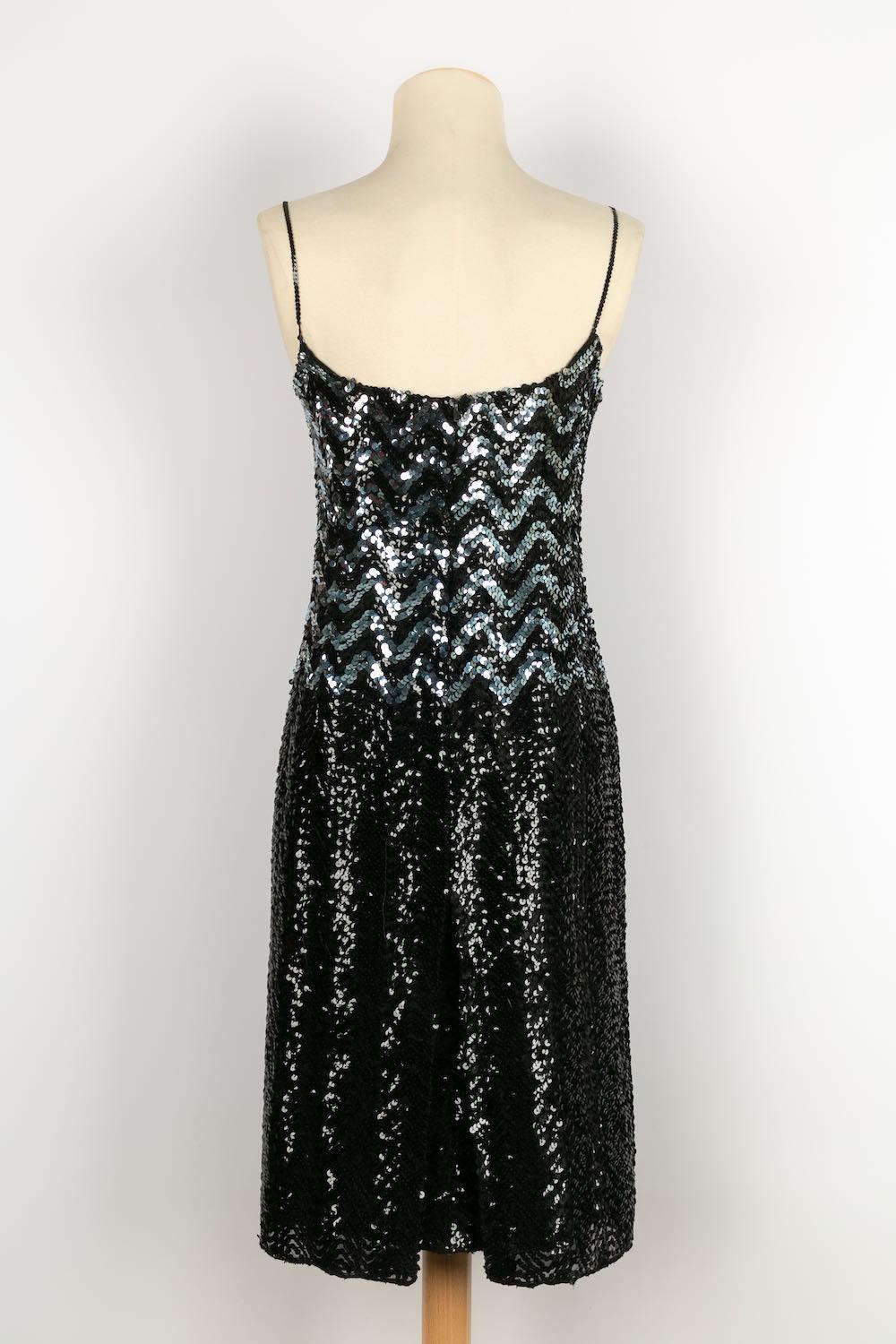 Black Louis Féraud Dress, Size 38FR For Sale