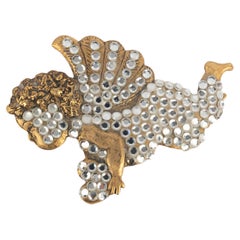 Louis Feraud hairclip cherub