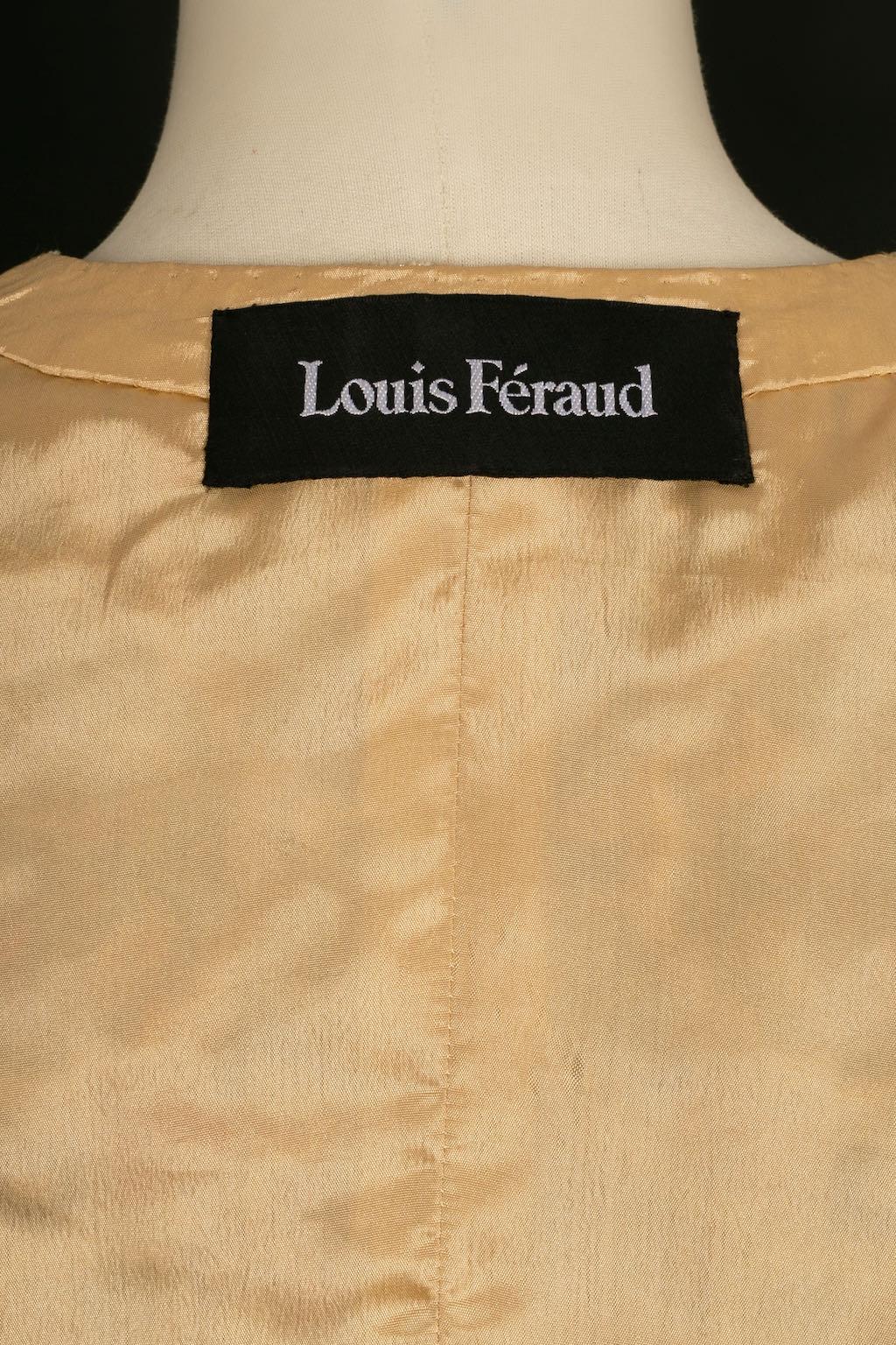 Ensemble brodé Louis Féraud Haute Couture, Circa 1990 en vente 8