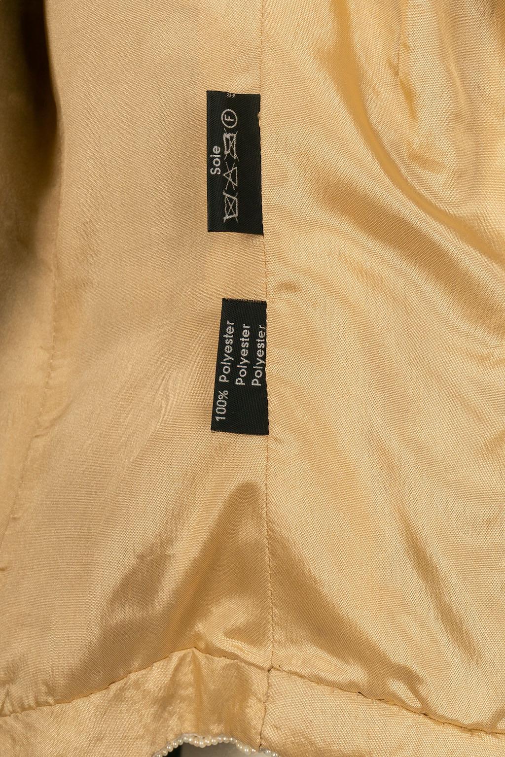 Set ricamato Louis Féraud Haute Couture, CIRCA 1990 in vendita 15