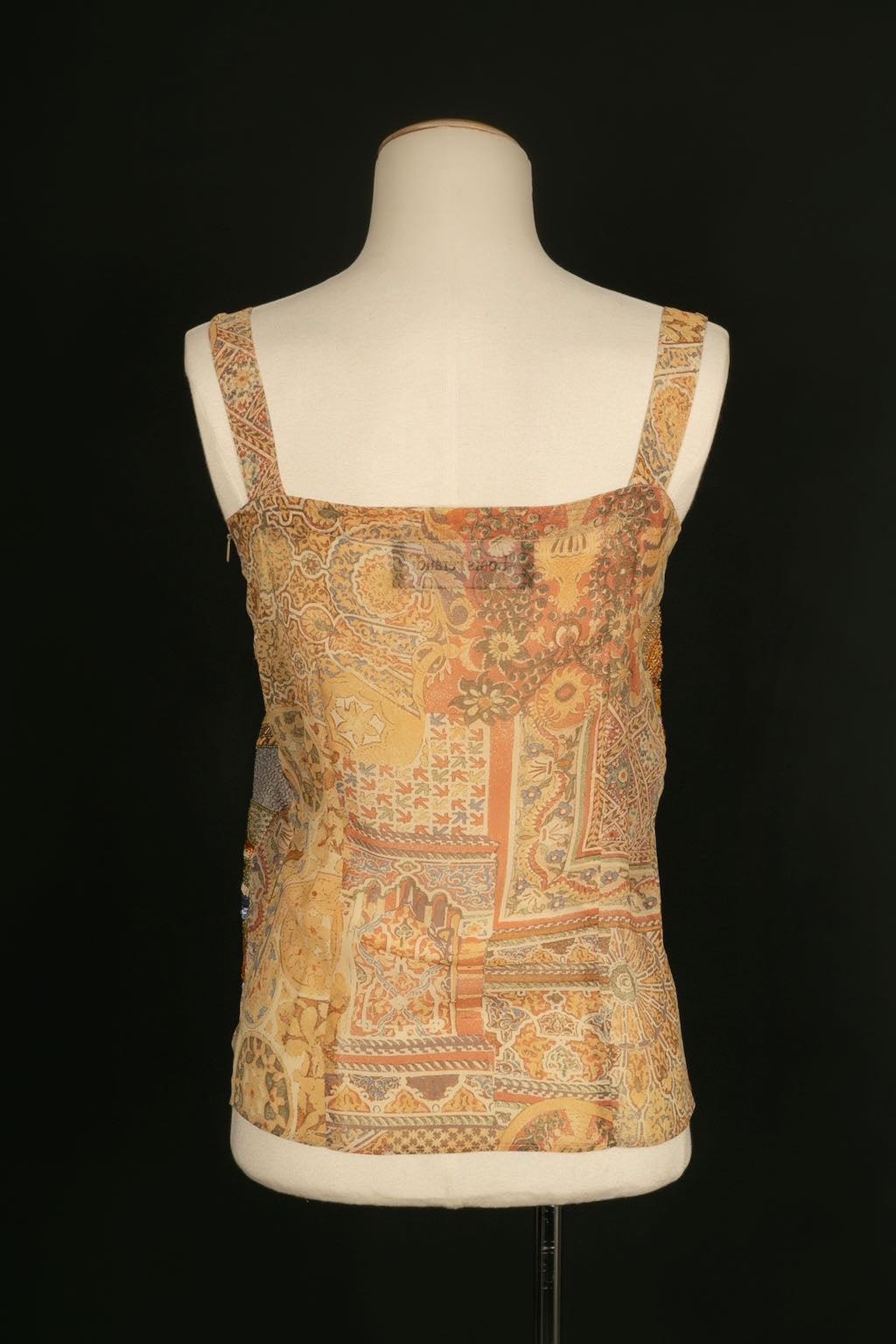 Ensemble brodé Louis Féraud Haute Couture, Circa 1990 en vente 1