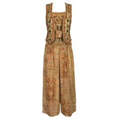 Vintage Louis Féraud Haute Couture Embroidered Set, Circa 1990